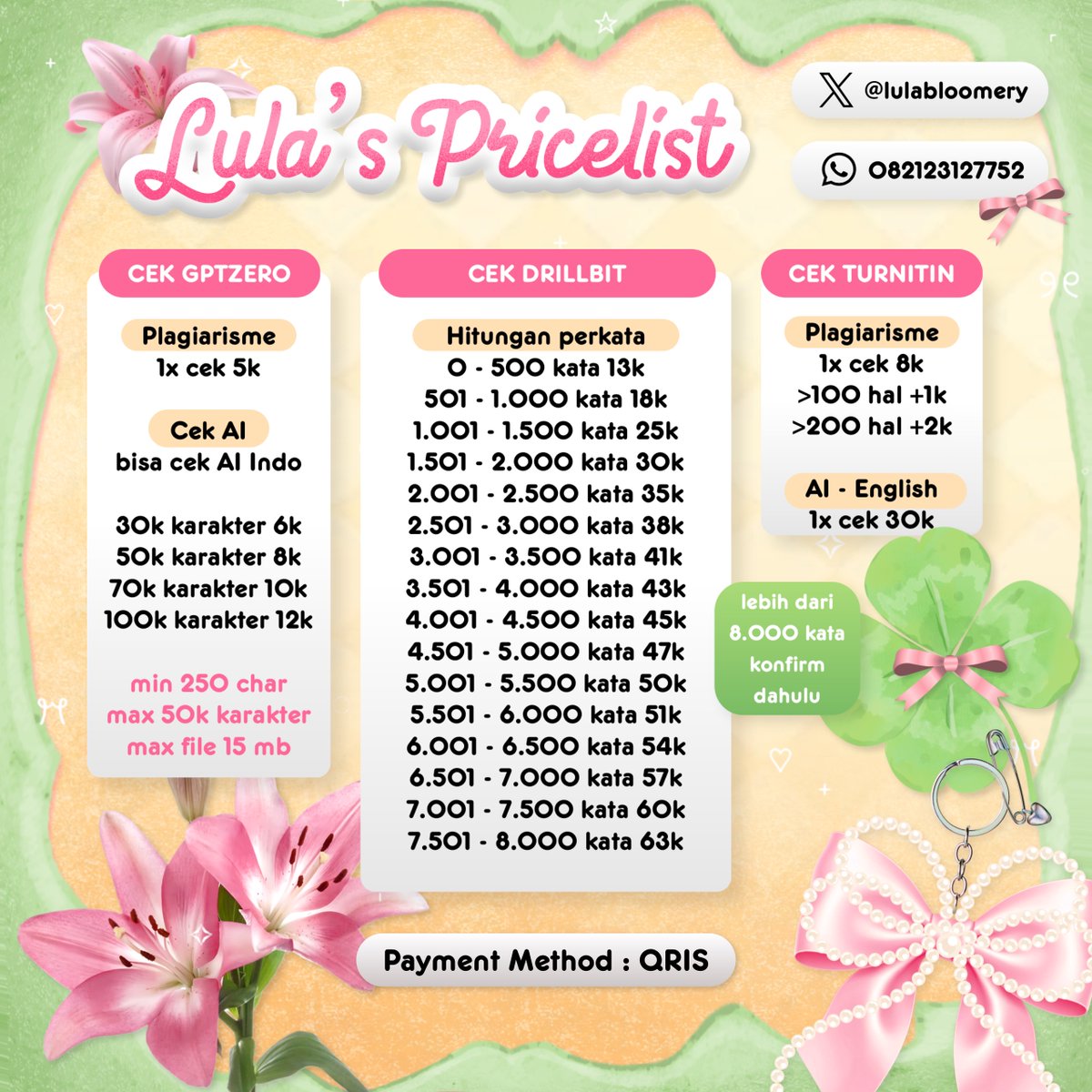 flxorist's tweet photo. @iluvsugarbeam 8k 1x cek kak https://t.co/8LEmyEopgj