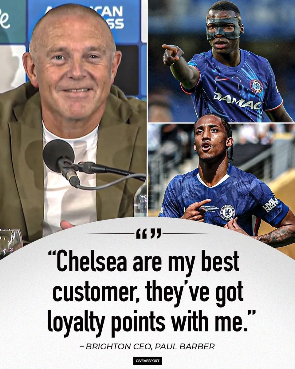 FrankKhalidUK's tweet photo. Brighton CEO Paul Barber talking about Chelsea. https://t.co/Aow5FZRVfs