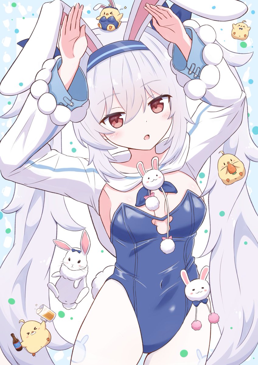tororolemon's tweet photo. ラフィー～🐰🐥✨ https://t.co/ihgvRJI0de