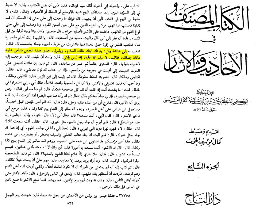 Xeyaann's tweet photo. He himself admitted his crime in the killing of Uthman (RA). The Prophet Muhammad (ﷺ) declared the killers of Uthman (RA) to be munafiqeen (hypocrites), which, according to this argument, includes Malik al-Ashtar. The Mother of the Believers, Ayesha (RA), denied that https://t.co/1qImbzkXfb