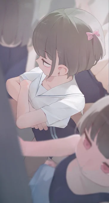 着替え中