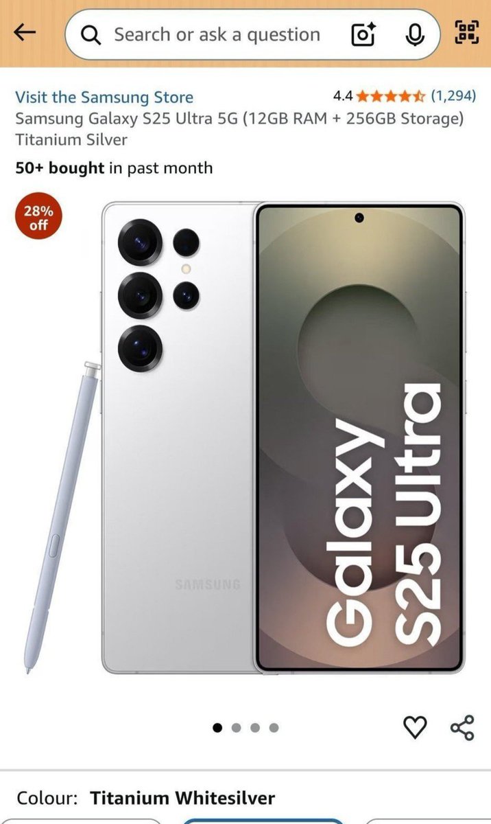 Kumar656565's tweet photo. @stufflistings A. Titanium Whitesilver

#AmazonPrimeDayContest #GalaxyS25UltraDay3 @stufflistings https://t.co/0oBGcivu9l