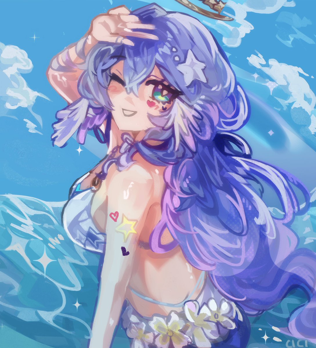 yuuu20_'s tweet photo. Only Robin 🤍 #HonkaiStarRail https://t.co/f0MIaylahO