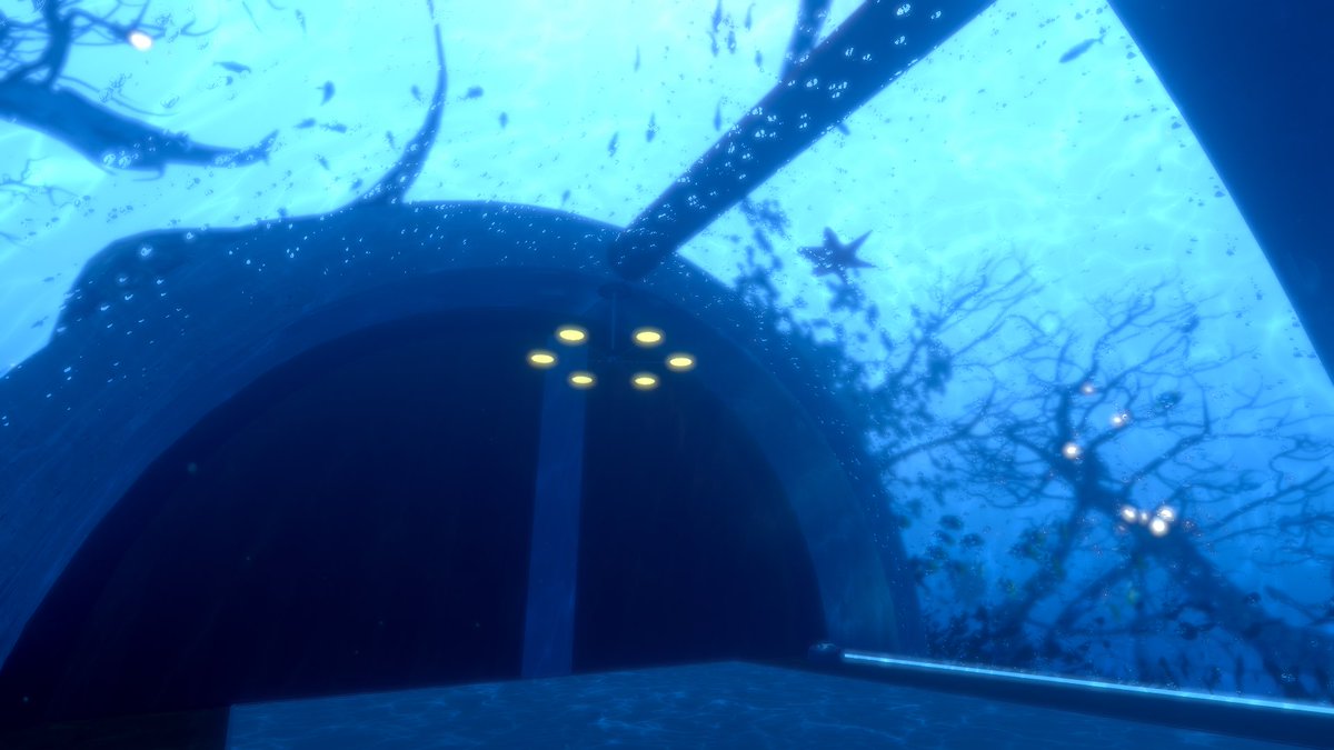 Kaichi5357's tweet photo. 水族館で…したいことが…全部叶う…
By:minhoです
World:Aquatic Wishes
#VRChat
#VRChat_world
#VRChat_world紹介 https://t.co/Gi6lrMBegS