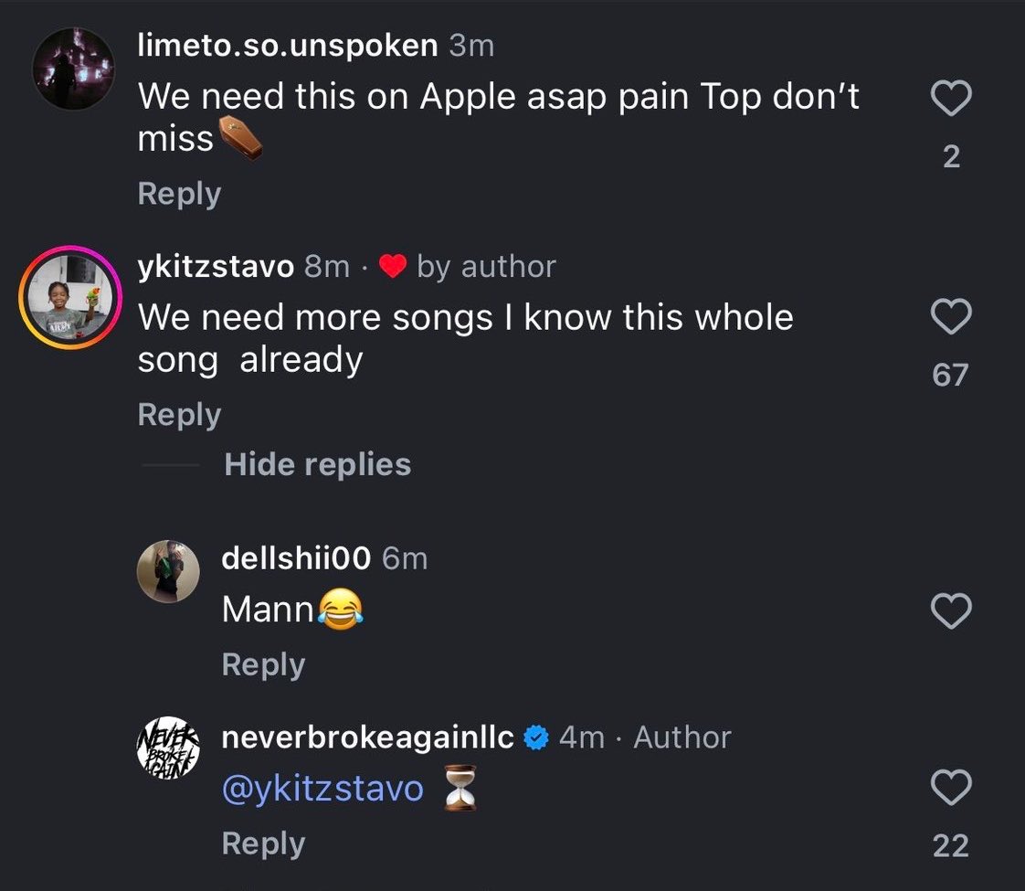 akzwhomatter's tweet photo. More NBA YoungBoy music OTW ⏳ https://t.co/2V0VOIVi86