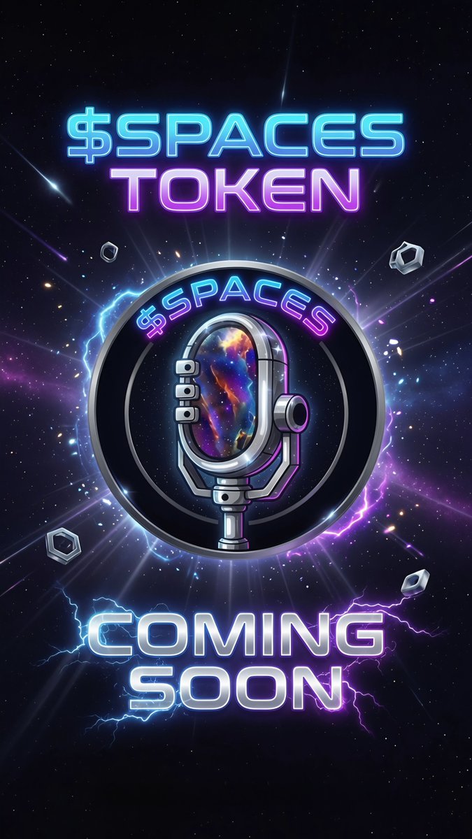 Spaces_MediaLLC's tweet photo. 🚨 $SPACES IS COMING SOON TO SOLANA 

The official culture token of SPACES MEDIA — the FIRST & ONLY 24/7 Web3/Crypto Radio Station blasting non-stop on X & Solana 📻 🔥

» NFTs? SOLD OUT.
» Culture? UNSTOPPABLE.
» Token? DROPPING SOON.

This isn’t just another memecoin.
$SPACES is the digital collectible celebrating Web3 radio culture, memes, music, and the decentralized voices that are taking over. 

Built by the community, for the community.

Why the entire timeline is already hyped:
🔸️10,000,000 total supply on Solana  
🔸️35% Community Airdrop (3.5M tokens) straight to Access Pass NFT holders + show hosts  
🔸️Instant liquidity pool on DEX at launch (no presale, no IDO, pure fair launch vibes)  
🔸️Team & treasury vested properly — community-first mechanics  
🔸️Pure fun & culture token: memes, vibes, supply & demand dynamics. No staking promises, no revenue share — just raw Web3 radio energy

The 1,000 legendary Access Pass NFTs are already gone. Diamond, Gold, Silver & Bronze holders are locked in for weighted voting in the Spaces Media DO, exclusive perks, and that massive upcoming airdrop.

This is the soundtrack of the Solana degens, builders, and culture shifters.
24/7 live shows. Record-breaking Spaces. Cross-chain reach. Non-stop crypto fire. $SPACES is the token that turns the volume all the way up. Be ready.

Follow @Spaces_MediaLLC and @CYBER_SPACES_OG right now.
Join the 24/7 radio movement. 

Position for the airdrop. Own the culture. The radio never sleeps… and neither will $SPACES.
COMING SOON. 🚀