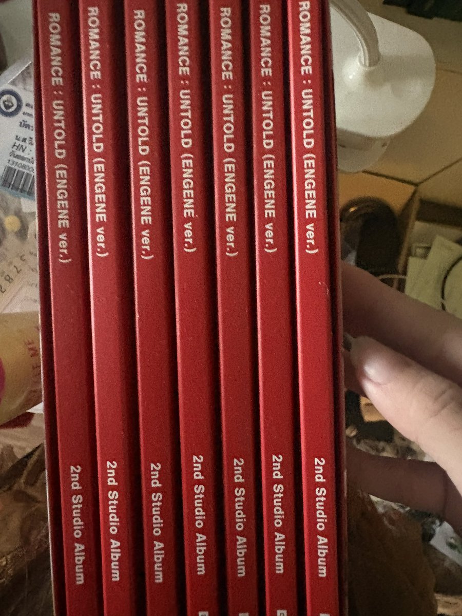 newluvletter's tweet photo. มีใครสนใจซื้อเหมาบั้มเปล่าเก่าๆเอนไฮมั้ยย 🥹#ตลาดนัดenhypen #ตลาดนัดเอนไฮเพน #ตลาดนัดเอนจีน #ตลาดนัดเอนไก่ https://t.co/HaOCJYqwkF
