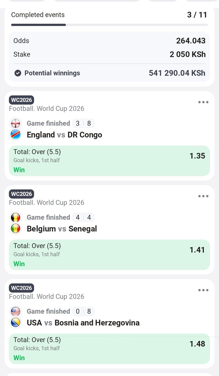 Cindy_KBDTips's tweet photo. Nice✅✅✅ Moving On Well.. If You Missed This Stake The Remaining Odds.. Boom Loading 🥳🥳

𝐒𝐢𝐠𝐧 𝐮𝐩 𝐥𝐢𝐧𝐤 👉🏻https://t.co/yd9d95hyLx

𝐏𝐫𝐨𝐦𝐨𝐜𝐨𝐝𝐞 👉 𝐊𝐁𝐃𝟐𝟐

𝐁𝐞𝐭 𝐂𝐨𝐝𝐞👉P9GKT

𝐀𝐩𝐩 𝐋𝐢𝐧𝐤👉https://t.co/eAf0Ab5Ve5 https://t.co/UY4QOQtTaR