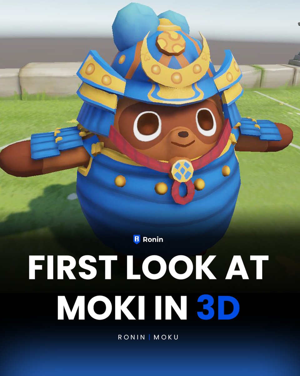 Ronin_Network's tweet photo. The first look at a 3D Moki model has leaked 👀

Which Moki do you want to see in 3D first?

Drop your pick below, and the intern will rate it. https://t.co/H2PgGTLpGZ