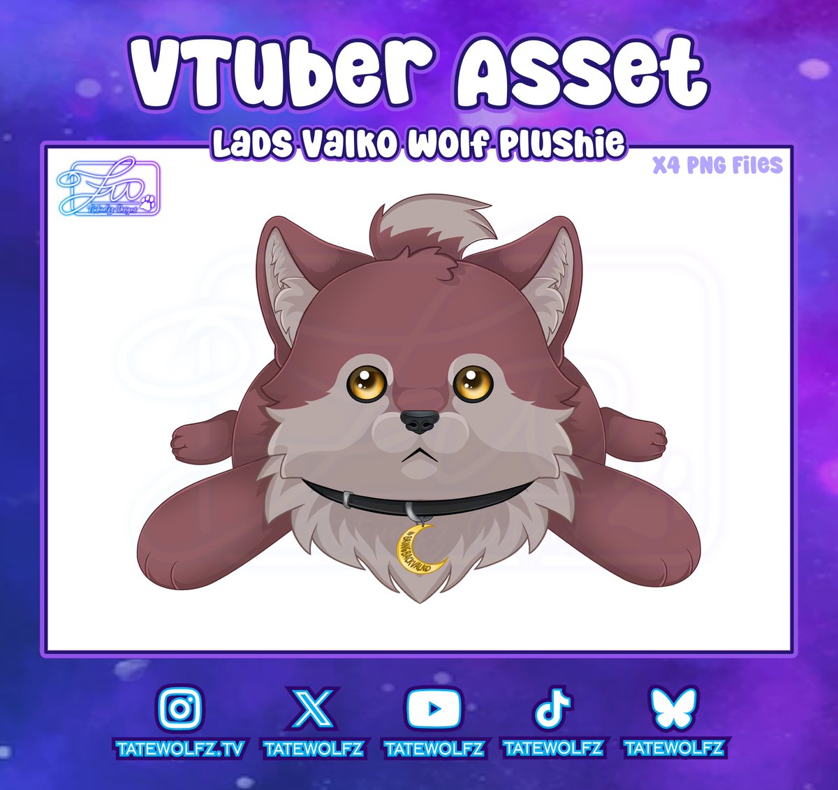 Tatewolfz 🐺🌙 || VGen Artist 💙 tweet media