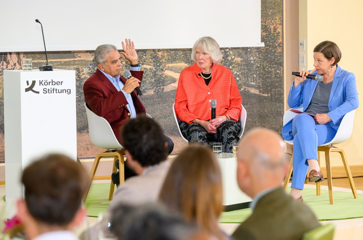 mahbubani_k's tweet photo. In early June, a group of us gathered at the Castle of Lübbenau, near Berlin, for the Körber History Forum Retreat 2026. I was the opening speaker, along with Professor Margaret MacMillan of Oxford, on the theme: "The post-9/11 world: over, ongoing, or transformed?" https://t.co/wiulgG2Eij