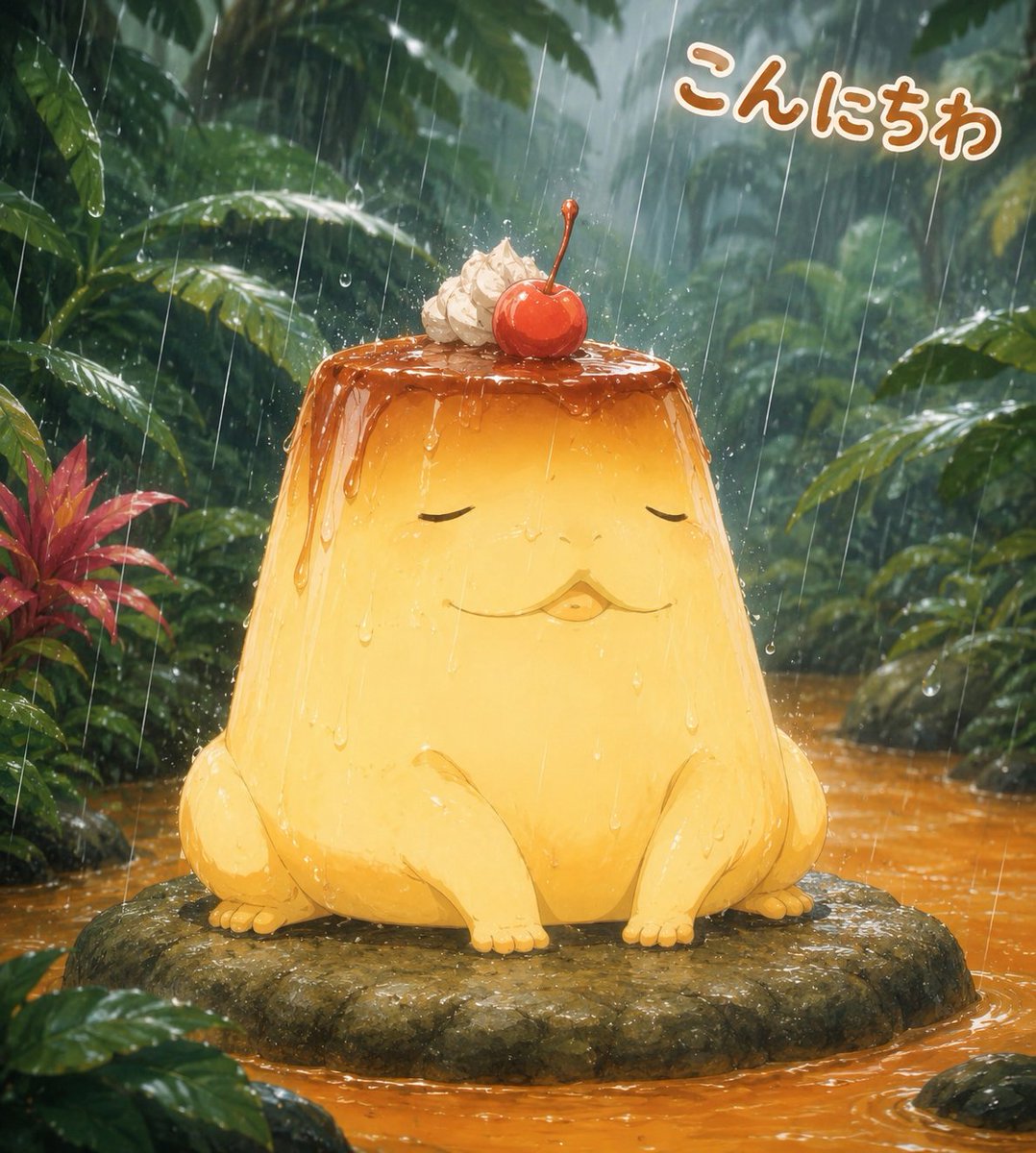 Rainforest Custard Pudding Frog