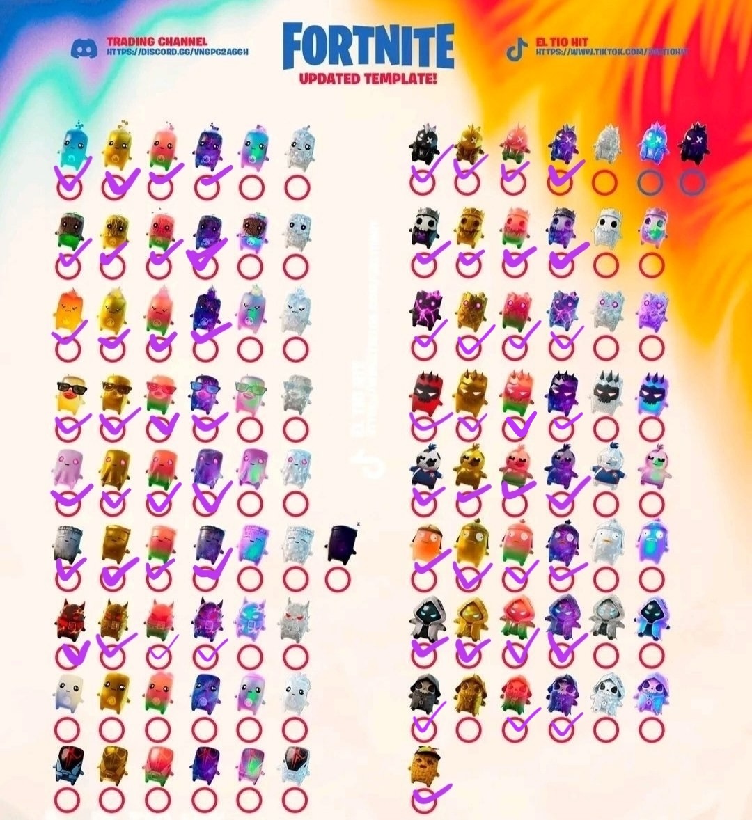 Naphyx_'s tweet photo. Just missing the gold grim! If anyone has it, I'd be willing to trade any of my sprites!

#fortnite #sprites #FortniteCh7S3 #fortnitesprites https://t.co/VCle1hZG6b