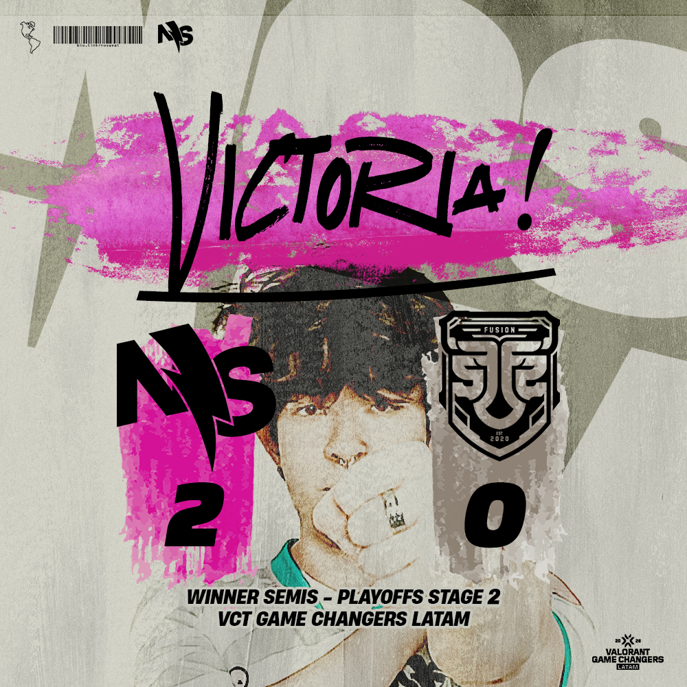 ggnosweat's tweet photo. Dominancia es lo que hubo hoy👊⚡😤 #NOSWIN
GGs FSX🤎
NOS vemos next martes! #VCTGameChangers #LasNenas⚡🌺 https://t.co/7LteFql6XJ