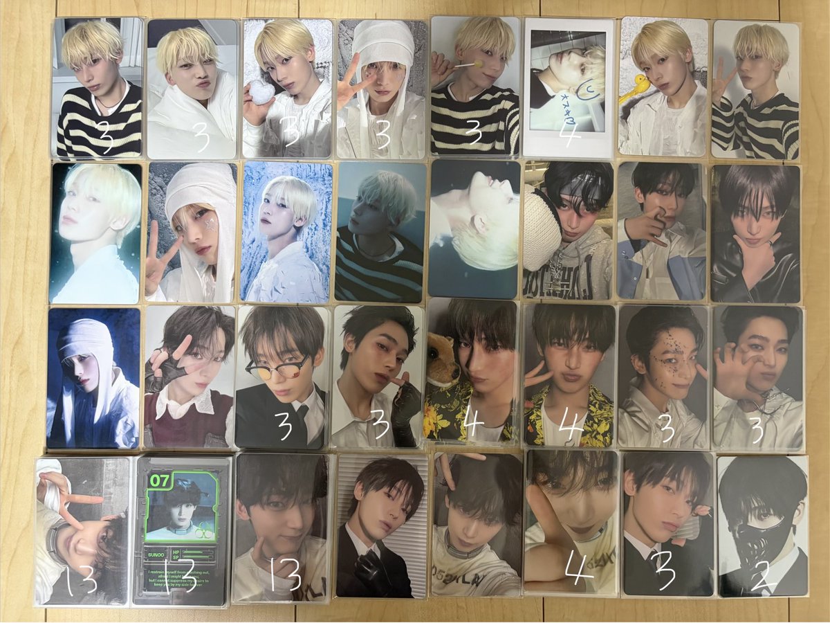 3liysn_'s tweet photo. ENHYPEN ラキドロ 中華 トレカ 買取 交換

譲￤画像のソヌ

求￤買取 

･PayPay(マネーライト×)または銀行振込
･リプライまたはdmお願い致します🙇🏻‍♀️ https://t.co/NRrKJYaOaI