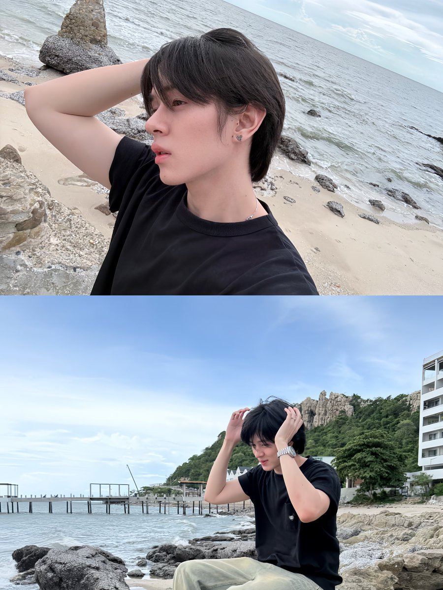 niceboripat's tweet photo. ได้มาทะเลก็ชื่นใจและ🌴🌊🔋 https://t.co/svyOMggwjn
