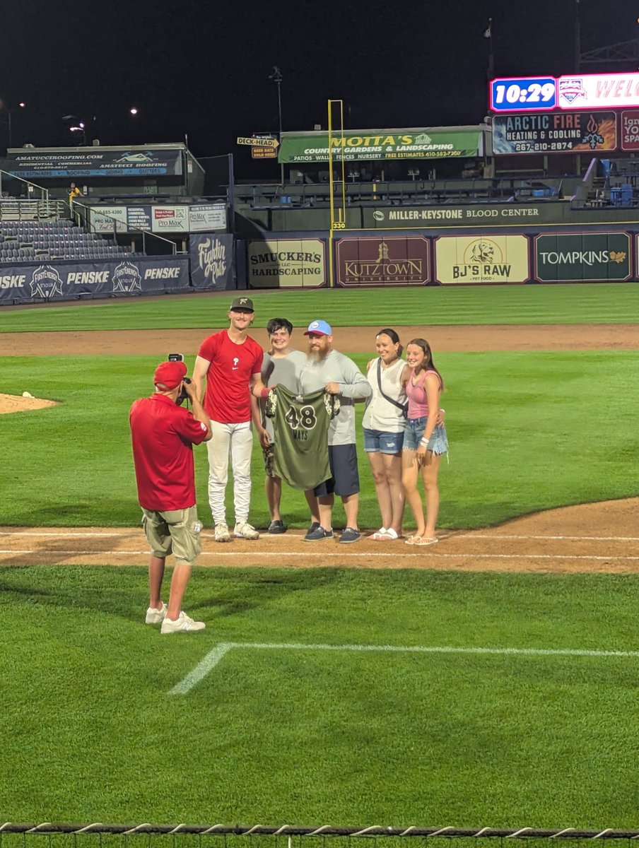 thecorymays's tweet photo. @ReadingFightins @PhilsPlayerDev @Baseballmom1904 https://t.co/YsjtVo21H6