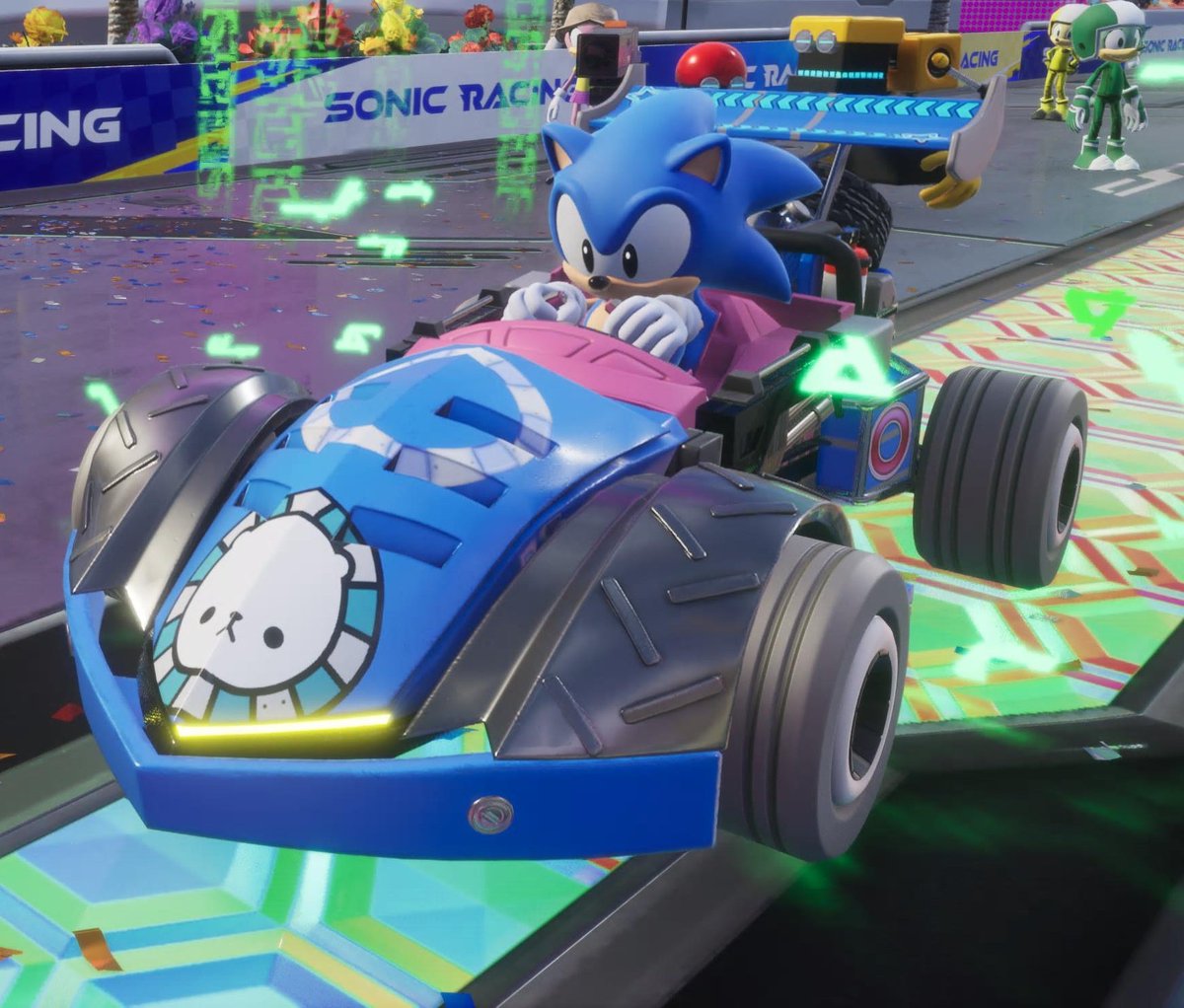 I did, Still haven't used it yet tho. #SonicRacingCrossworlds