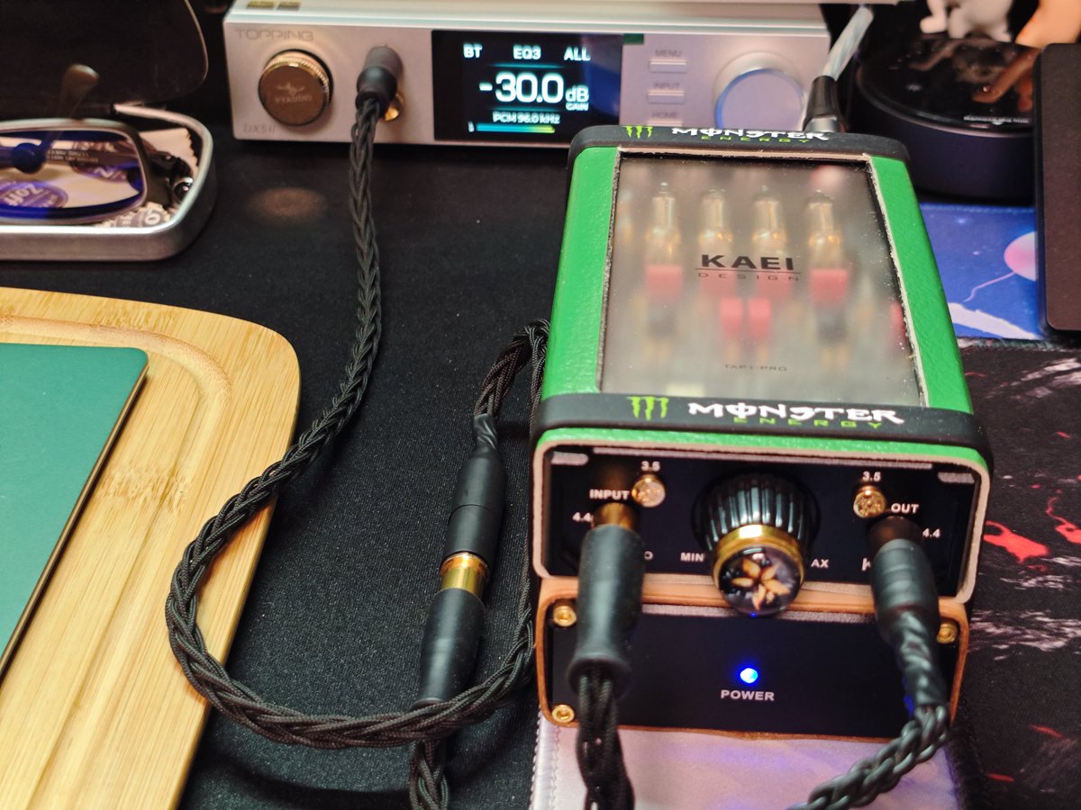 Stancein's tweet photo. 昼オデ 🎶
TOPPING DX5 ii →KAEI (Tap1 PRO & PSU2) 😊
#KAEI
#TOPPING https://t.co/CFiVjJv70G