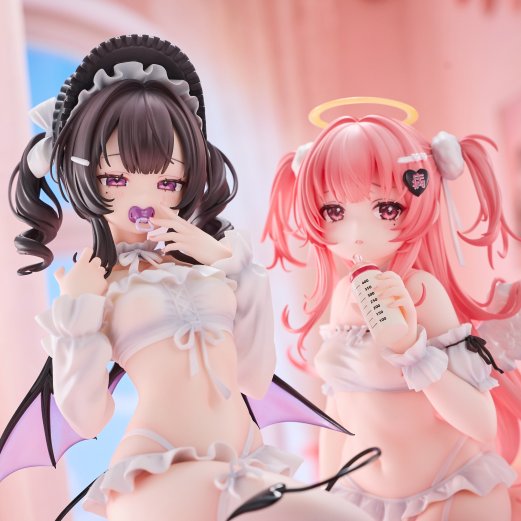 asty0720's tweet photo. 紫乃&愛夢「RIKO」氏の原画をもとに、悪魔らしいいたずらっぽい表情と愛らしい仕草を丁寧に立体化(Otherwhere) https://t.co/eT7Fm4jFam #Otherwhere https://t.co/Xz3NOmltN9