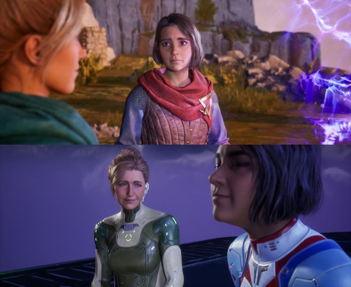 Mousse186468's tweet photo. My girlfriend and I completed this game together. This is a very important moment in our lives. This is a perfect and romantic two player game. We love Zoe and Mio😭😭😭
#SplitFiction https://t.co/jXUwjnlqVc
