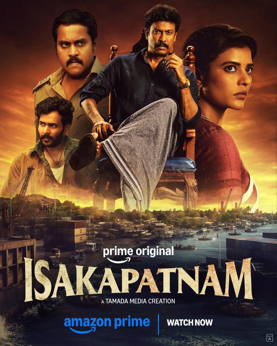 TMSRUpdates's tweet photo. #TMSRUpdates #TMSRUOTTUpdates 📱
#Isakapatnam Now Streaming On @PrimeVideoIN
#GarryBH @aishu_dil @samuthirakanip @suneeltollywood @naresh_agastya #MerinPhilip @UrsSudhakarK @RajeevCo @mimegopi #Rohini @RajaChembolu @rahultamada @saideepreddy @prashanth0891 #SyedTajuddin https://t.co/ZlgCStaY7h