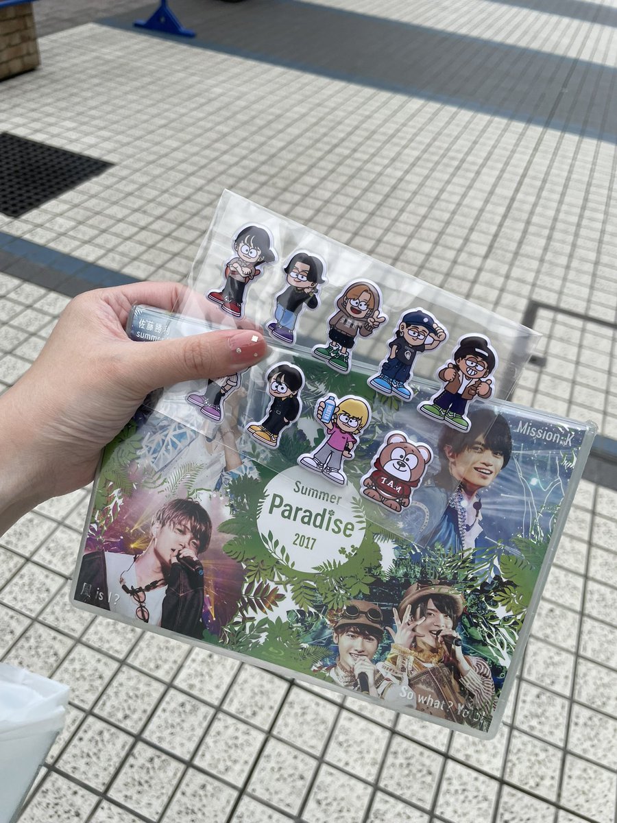 写真たくさん💚欲しかったサマパラも買えた🎶ほーんと幸せな1日だった
