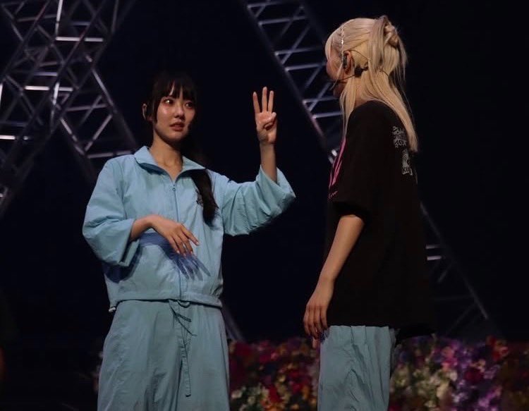 omiyagee2's tweet photo. 🩷「実は一渚美（いなみ）、二渚美（になみ）、未渚美（みなみ）の三姉妹で」
🧡「みゅうかちゃんは？笑」
#Girls2 https://t.co/YHNpnQ3UjS