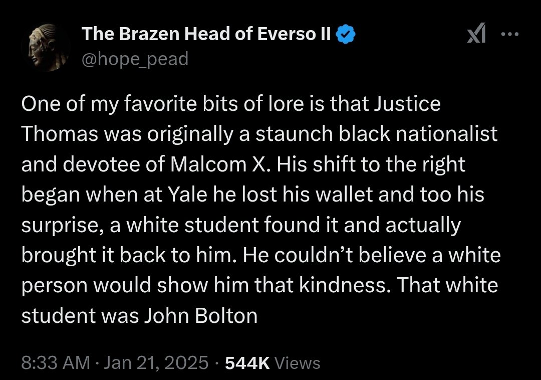 tsarlet2's tweet photo. "John Bolton's greatest contribution to American history may have been returning a lost wallet at Yale" https://t.co/rFEVBdo9Z8