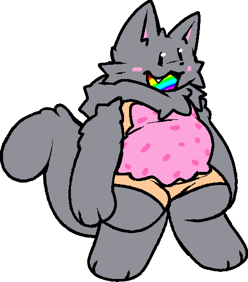 Popt4rt_C4t's tweet photo. https://t.co/H3cx08rY7T

Nyan's drive is bein updated soon-ish w his more up-to-date design as I get to do more pngs to replace the old ones

(Its the exact same, but he has a rainbow tongue and a mane) https://t.co/2e0LZmVF4W