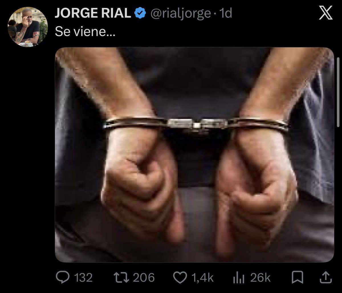 Tomidiazcueto's tweet photo. Morena Rial condenada y parece que alguien ya lo veía venir hace 24hs atrás. https://t.co/8i0vSvZVoM