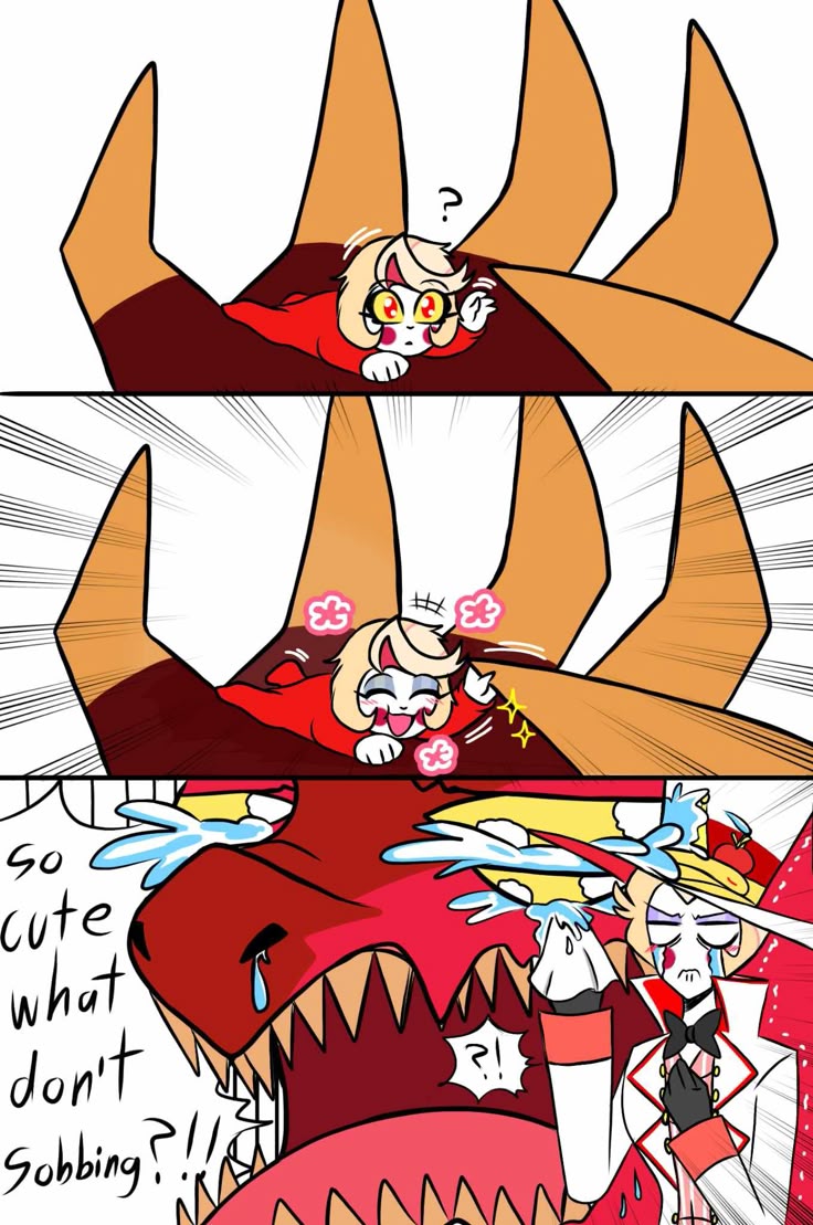 Chaggie_Lover8's tweet photo. 🥺✨

#HazbinHotel #CharlieMorningstar #LuciferMorningstar #HazbinHotelFanart https://t.co/dJdIAHxbs0