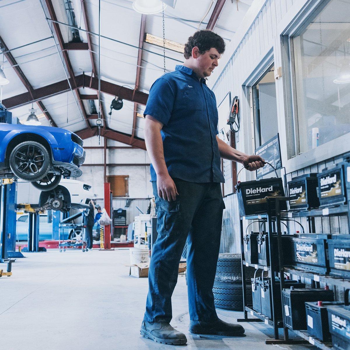 Carquest's tweet photo. Give us a call to get your shop stocked with DieHard batteries. See for yourself why it is America's most trusted battery. https://t.co/U1SPn1aaqX