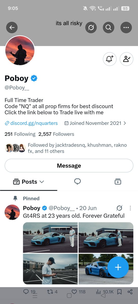 K_J876's tweet photo. @DoctorTrades1 @TheStonkDad @Poboy__ use code NQ

@AmasPFT @_Ash_Trades_ https://t.co/xCd4TXwMLd