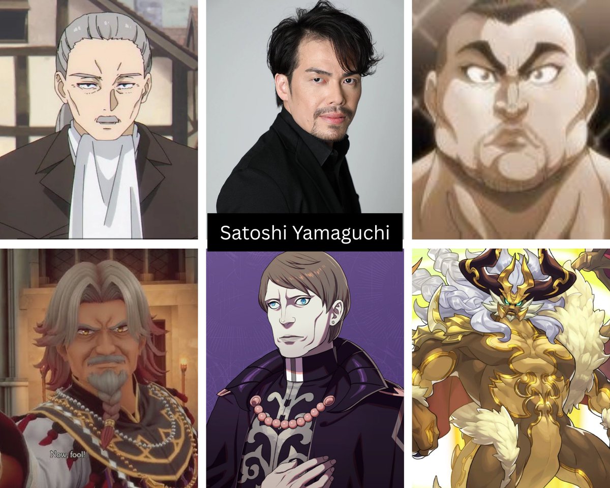 Rainbowdonkee's tweet photo. •Likes: Various kinds of pain, conversations with intelligent people
I’ve compiled Fabio’s VA, Yamaguchi Megumi, other VA roles! This will be his first time in the FE series.
Castellan - Frieren
Timo - Baki Hanma
The Hierophant - Romancing SaGa
Thor - Dragalia Lost
#FEFW #FE18 https://t.co/pd9DjBhV1G