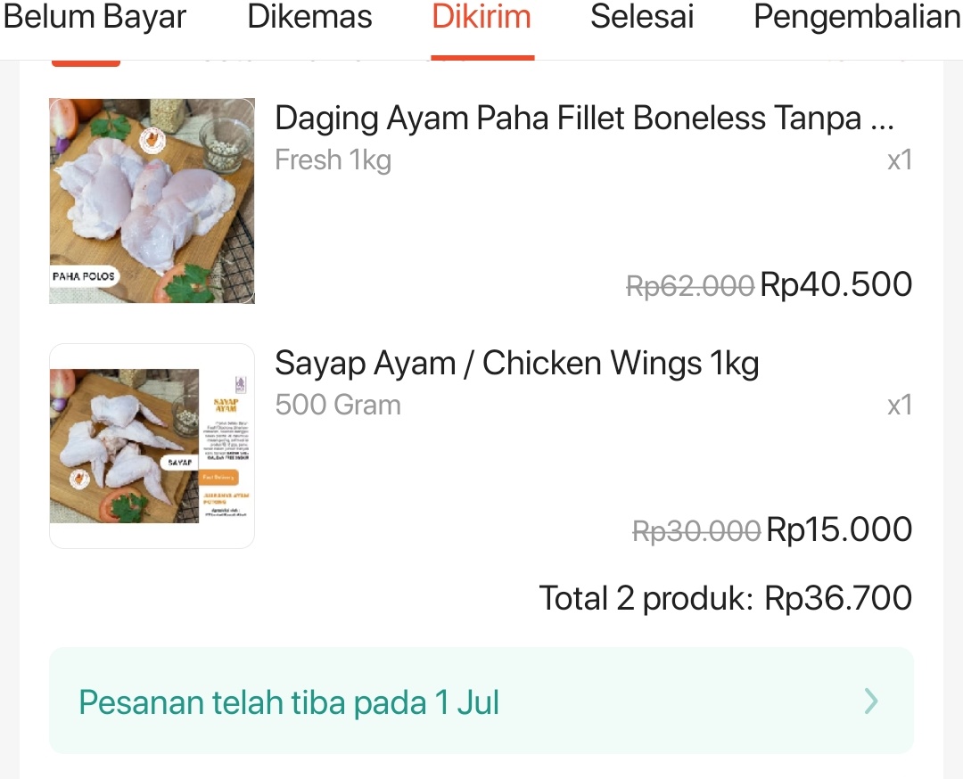 beary_happy's tweet photo. Aku mau pamer, dari kemarin aku co ayam di shopee krn ada voucher diskon. Dan ternyata ga semua orang dapet walaupun sama² sudah VIP. Potongan 15k, 20k khusus buat makanan/telur gt. Total aku beli ayam fillet 4kg dan sayap 1,5kg 😂

Trus ni, ada lanjutannya yaaa... https://t.co/GetY3r9XPc