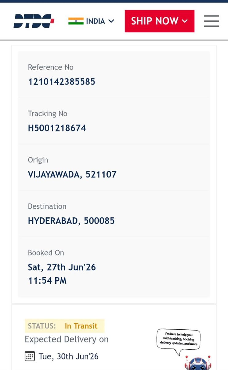 rk501's tweet photo. @DTDCIndia How long will it take you to deliver?ridiculus delivery service by DTDC in Hyderabad https://t.co/tkP9U1h4Bo