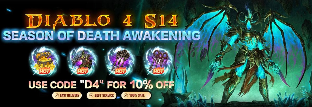 LifeOnline18's tweet photo. Death has awakened… Will you?
https://t.co/BGozvKIprI
Grab the hottest loot – Treasure Chests, Dragon Essence &amp; Death Keys – all in stock!  Use Code "D4" for 10% OFF
Lightning Fast Delivery
Best Service
100% Safe https://t.co/iyONH4s37l