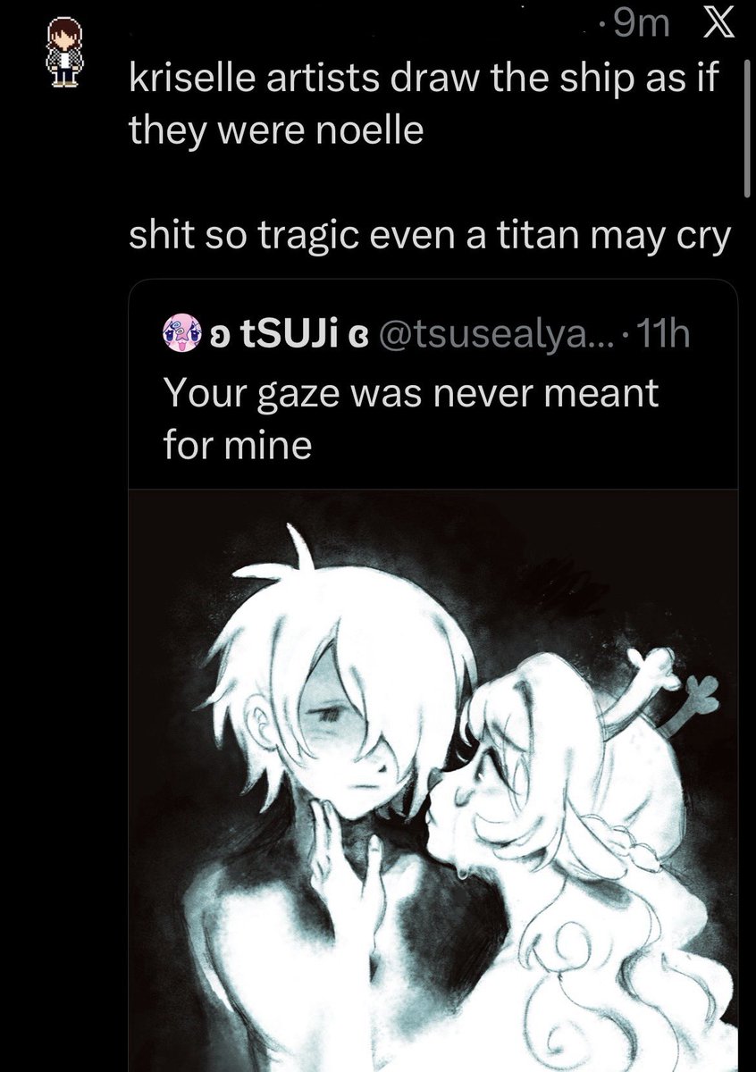tsusealyangel's tweet photo. THIS COMMENT 😭😭😭 you’re not wrong….. https://t.co/FduJTm1Gcz