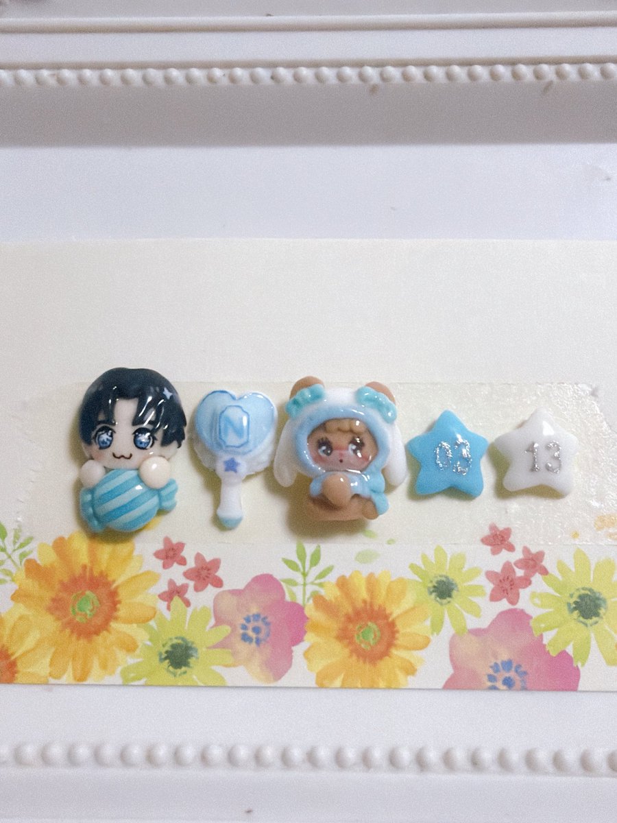 最近の3dネイルパーツ🌸 オーダーありがとうございました！ dm、LINE