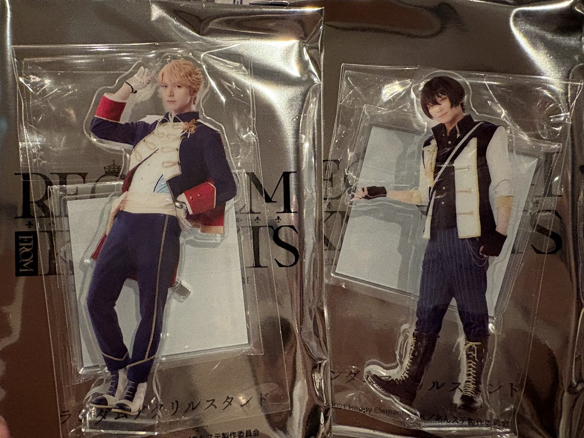 sorarakko's tweet photo. 【交換】あんステ Requiem from Knights
返礼祭 レクイエム アクスタ アクリルスタンド

譲→凛月、嵐(返礼祭)
求→泉

7/2昼公演前後手渡し希望です
よろしくお願いいたします。 https://t.co/Ug4ql6bfwS