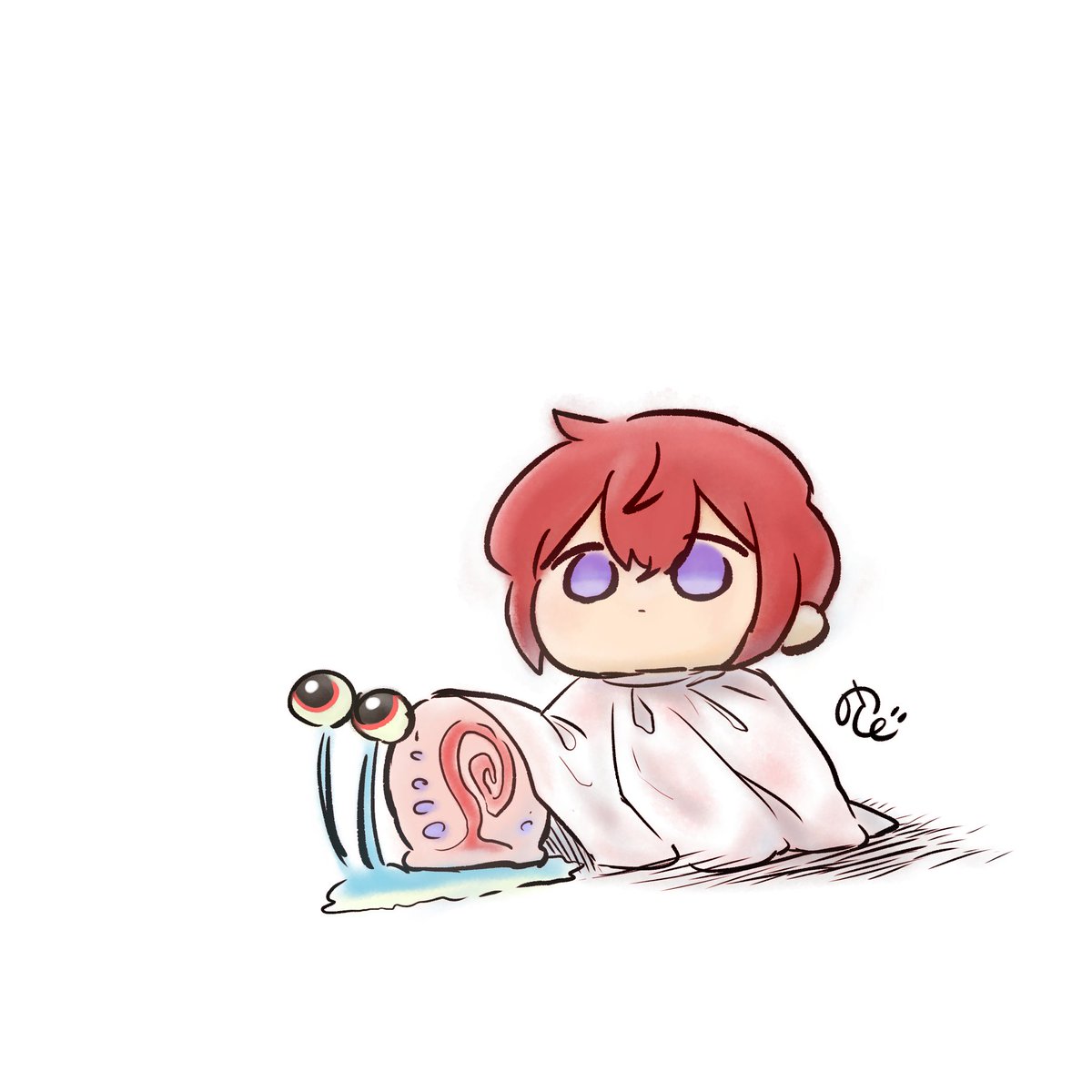 nosa_Ngi's tweet photo. てるてるつかさ🌧️🐌 https://t.co/W8MdwMGkIE