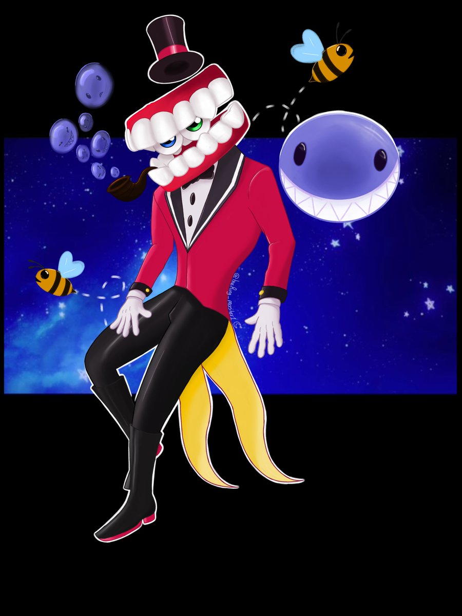 theRing_master1's tweet photo. Les dejo por aquí un dibujo, después de mi larga ausencia 🎪❤️✨🫧
#tadccaine #tadcbubble #fanart #art #theamazingdigitalcircus #caine #digitalart https://t.co/EtJhCbDQwF