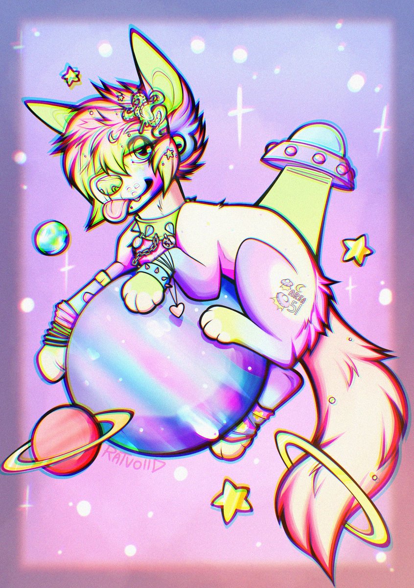 RatVoiid's tweet photo. My first #artfight attack of the year >:3 

I love this little alien baby so much it's literally the cutest guy ever https://t.co/uvbkAntPEz