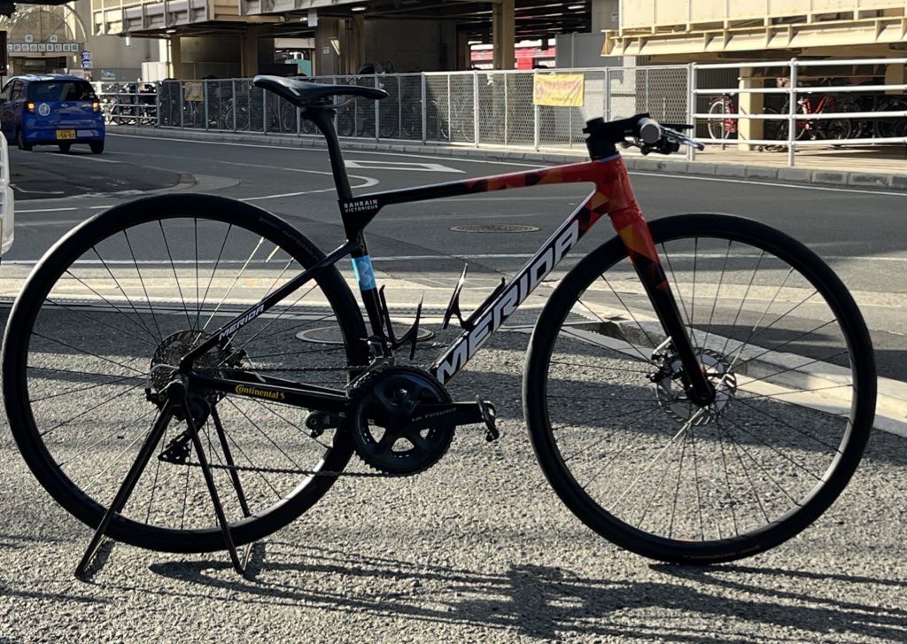 nari__f65's tweet photo. 最速クロスバイクに大変身するからめっちゃ��いよ😙
大事に乗ってきた相棒やから、あんまり外で使いたくないけど笑 https://t.co/RNfsP0KiyI