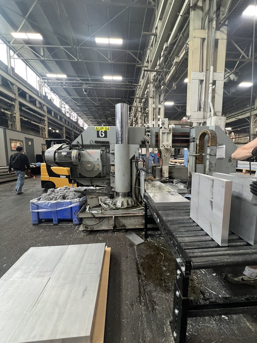 zachglabman's tweet photo. recently spent a weekend in the factory with the @noxmetals team

they are willing to run to the absolute ends of the earth to do what other service centers won’t - faster, better, cheaper and cooler

all ~20 people, even machine and forklift operators, use Claude and/or Claude Code to be more effective and efficient at their jobs - and they’ve got engineers on the team building internal software to make the machines more efficient and effective at their jobs too (which is cutting metal)

the curiosity, energy and grit coming from their team is infectious and it is a mistake to root against them