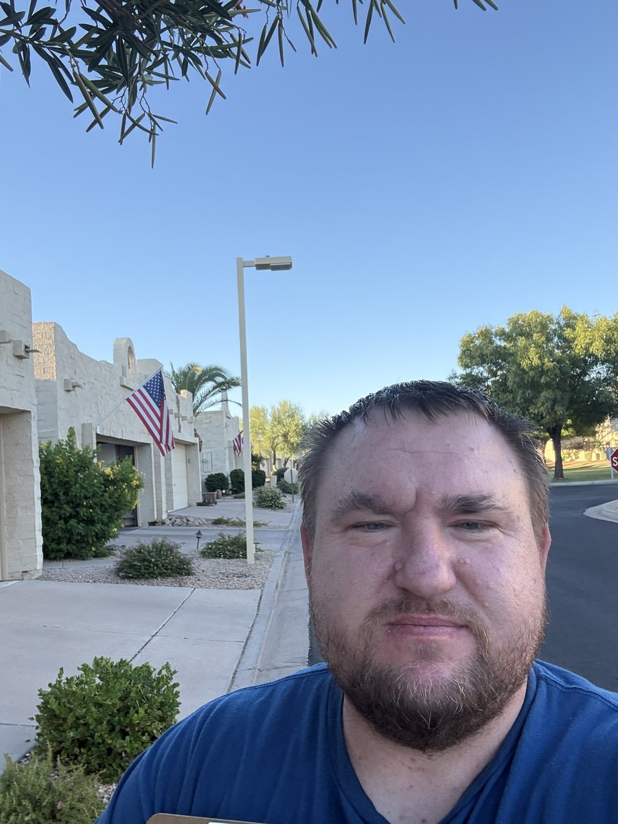 AaronsFreedom's tweet photo. Beautiful day and the Flags are out ! Confirming ballots have been delivered and put in mail boxes. So many wonderful conversations, God is good https://t.co/GJQ2RFQ00Z