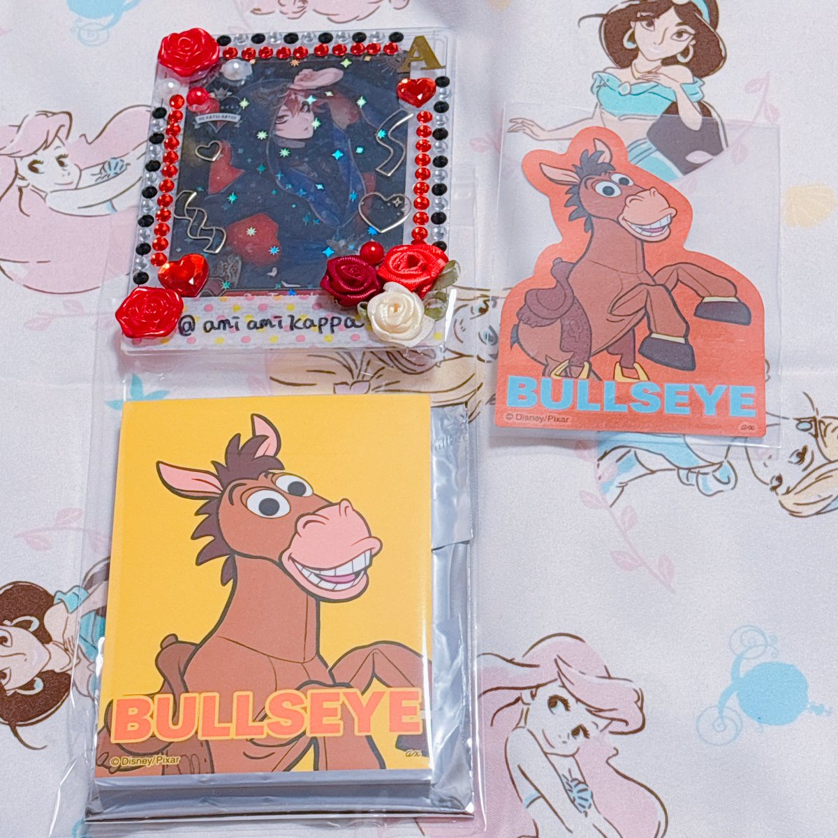 amiamikappa's tweet photo. 【交換】トイストーリー TOY STORY キャンドゥ cando ダイカットステッカー メモ帳 

譲：メモ帳•ステッカー:ブルズアイ

求：画像2、3枚目の♡マークのもの
メモ帳はバズかジェシーのどちらかでOK

郵送での交換希望
単体•纏めての交換どちらでもOKです
ツイプロ一読の上お気軽にお声がけください https://t.co/4dKGXhOXAm