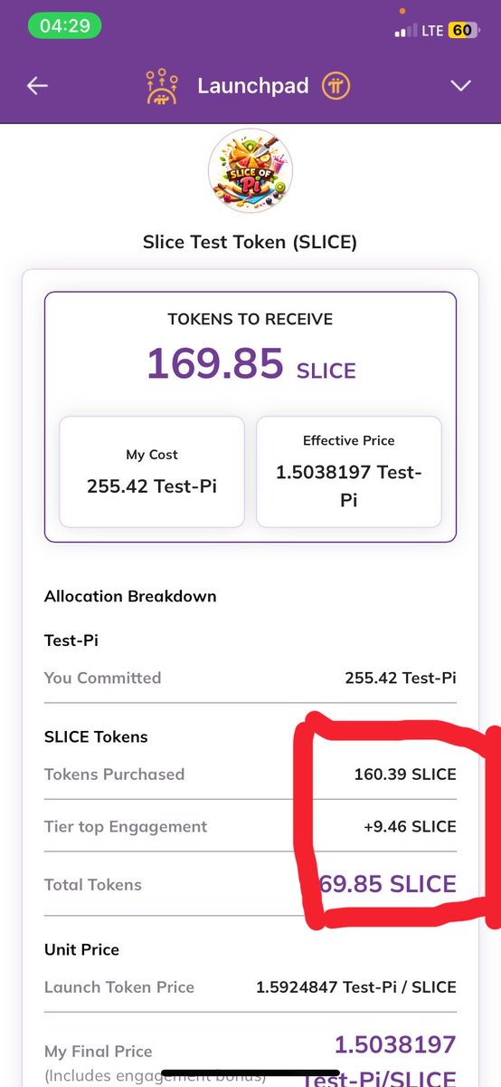 InvestorDolzy's tweet photo. 🚨 #Pioneers

The #PiNetwork Launchpad Update.

In less than a month, the $SLICE token launch 🚀 is now concluded, and 15M+ $PI committed will be locked forever as the liquidity backing the $SLICE token price.

This means more demand for $PI and increasing scarcity.

#PiNetwork https://t.co/9sPk8i6I5G