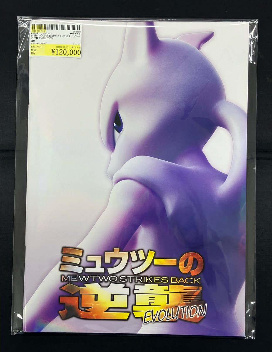 劇場版 ポケットモンスター ミュウツーの逆襲 EVOLUTION パンフレット